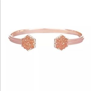 Kendra Scott rose gold cuff bracelet